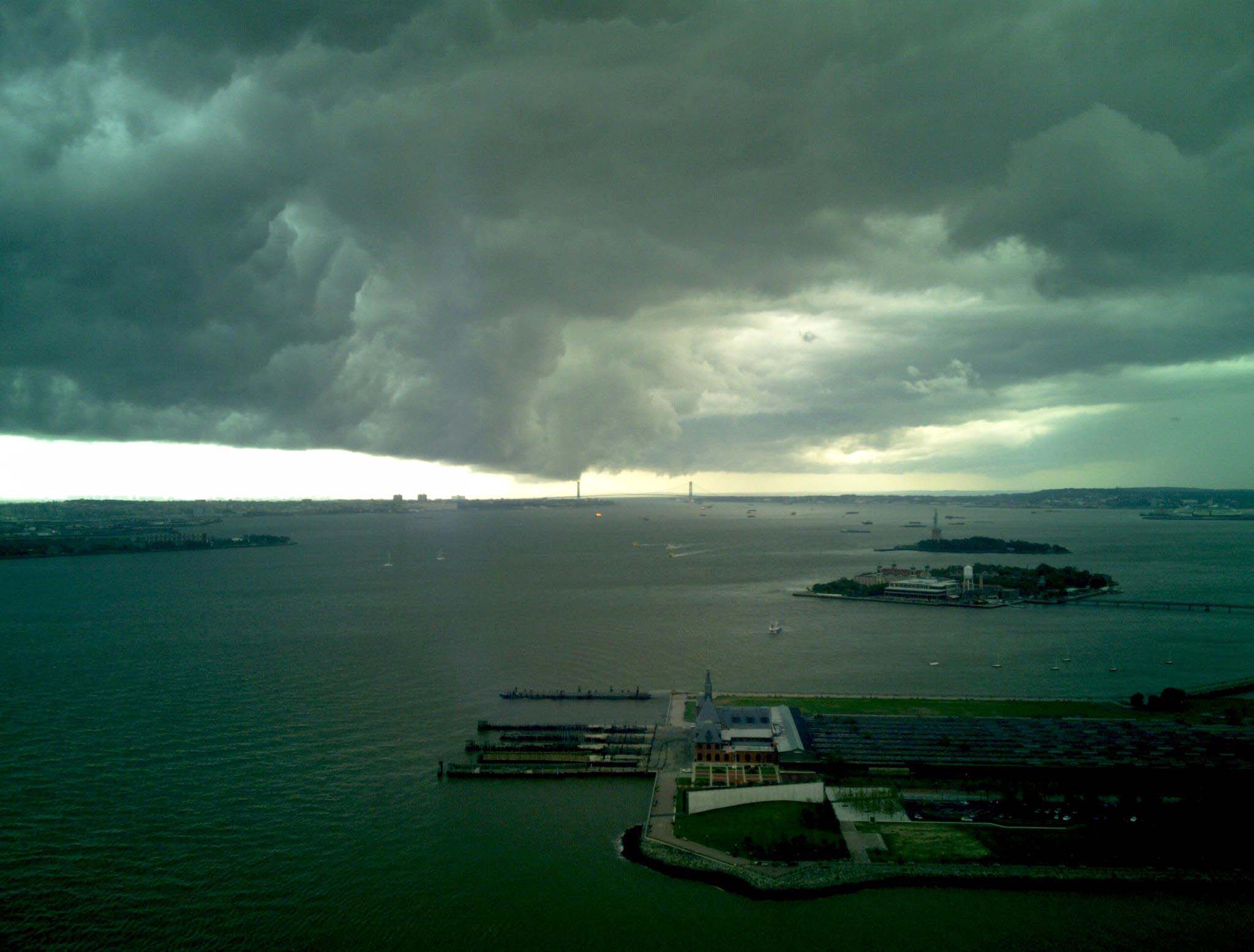 My former desk view at GS